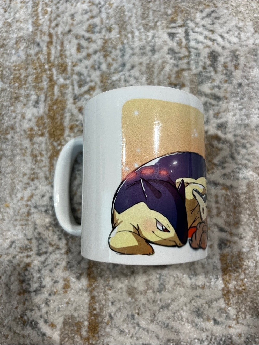 Pokémon ceramic coffee mug Typhlosion and Cyndaquil z28